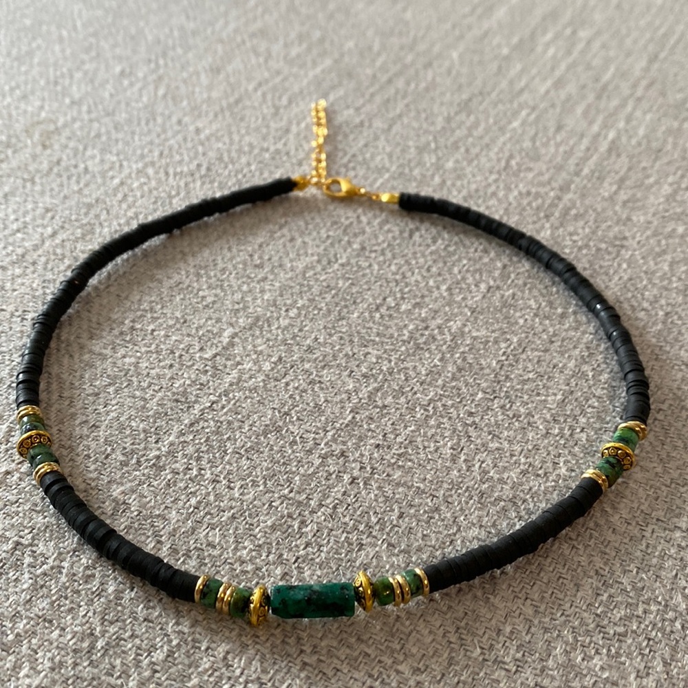 Vinyl Chocker Style Necklace